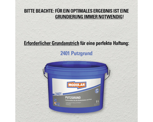 Eimer Modulan 2401 Putzgrund für Strukturfarben und Putze, 5 Liter