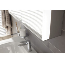 Spiegelschrank KEUCO Royal Match 100 x 16 x 70 cm alufarben 2-türig LED IP 20