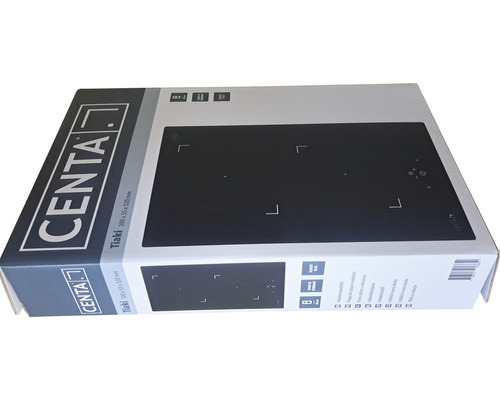 Emballage de la table de cuisson à induction Centa Tiaki 300 x 55 x 520 millimètres