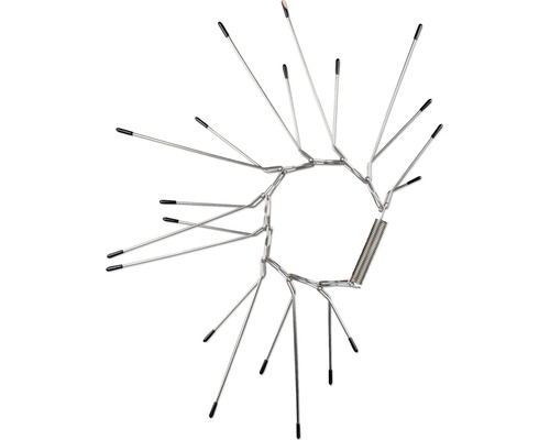 Vogelabwehrsystem aus Metall mit Federmechanismus