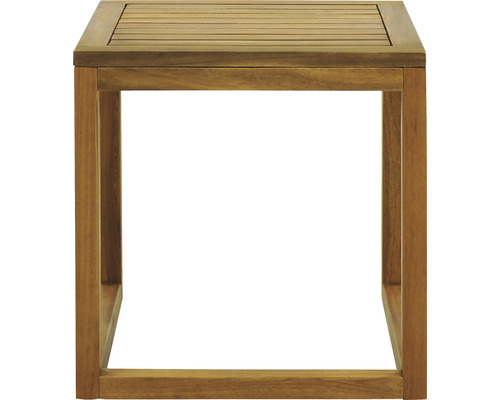 Table d''appoint carrée en bois pour le jardin