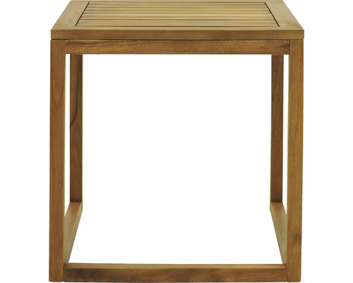Table d''appoint carrée en bois pour le jardin