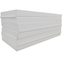 Styropor Fassadendämmplatte EPS WDVS mit Nut und Feder WLS 034 1000 mm x 500 mm x 140 mm Pack = 1,5 m²