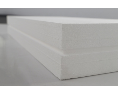 Pile de panneaux isolants en polystyrène
