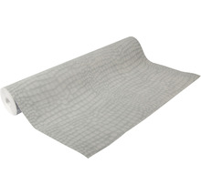 Papier peint intissé 32-662 peau de crocodile gris