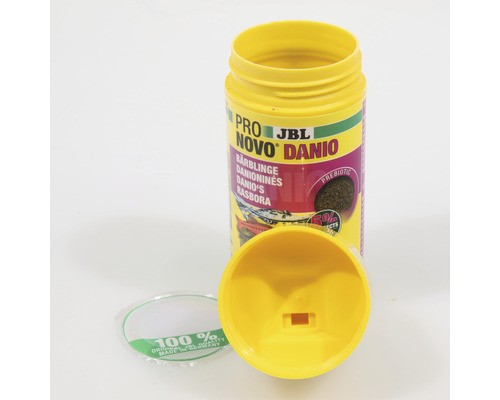 JBL Pro Novo Danio Fischfutter Dose offen
