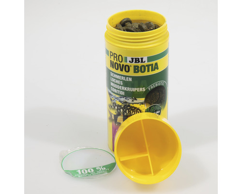 JBL Novo Botia Futter für Schmerlen im geöffneten Behälter