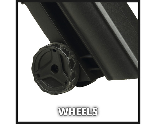 Räder einer Werkzeugkiste