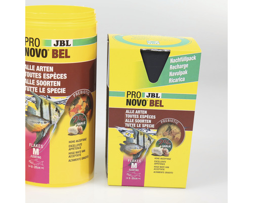 JBL NovoBel nourriture pour poissons, toutes espèces, flocons M
