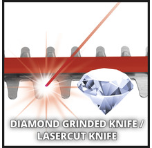 Lame de coupe laser affûtée au diamant