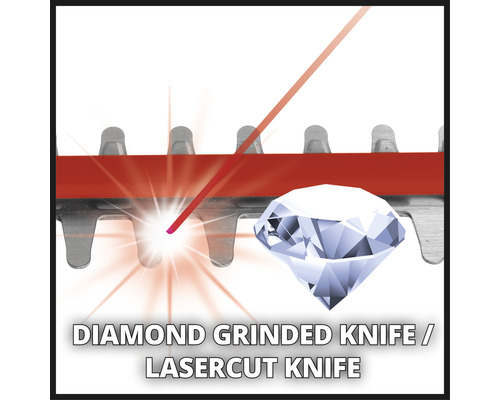 Diamantgeschliffenes Laserschnittmesser