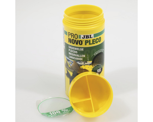 Boîte de nourriture JBL Novo Pleco pour poissons-chats suceurs