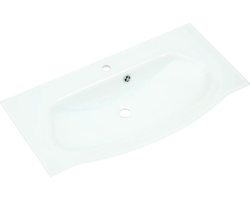 Waschbecken aus Glas