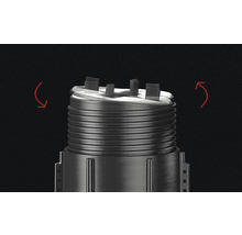 Plot de fixation réglable KIT SH3 60-100 mm 4 mm joint 10 pces avec 5 boutons bloqueurs