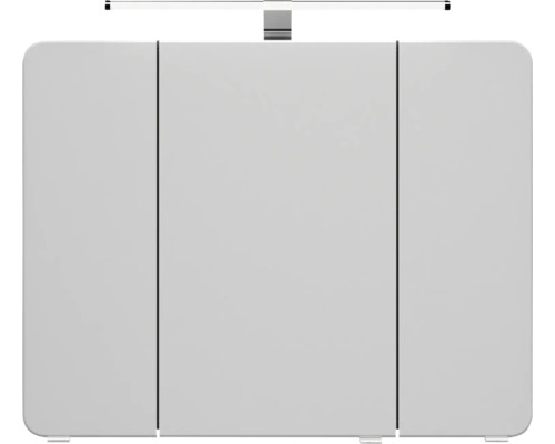 Geschlossener Spiegelschrank mit Beleuchtung