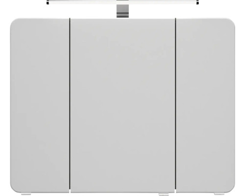 Geschlossener Spiegelschrank mit Beleuchtung