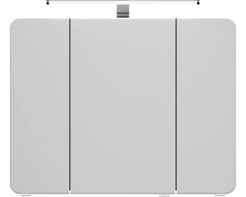 Geschlossener Spiegelschrank mit Beleuchtung