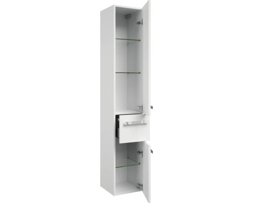 Badezimmerschrank mit Schublade und Regalböden