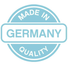 Hergestellt in Deutschland Qualitätssiegel