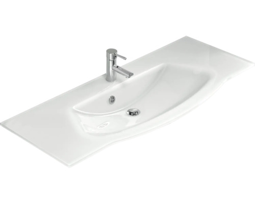 Aufsatzwaschtisch mit Armatur