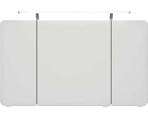 Weißer Heizkörper mit Paneel