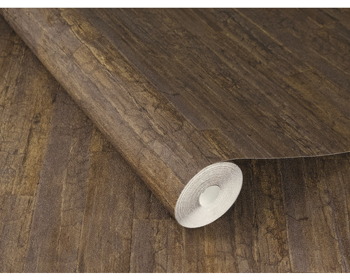 Tapetenrolle mit Holzoptik