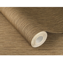 Papier peint intissé 537734 Curiosity rayures brun