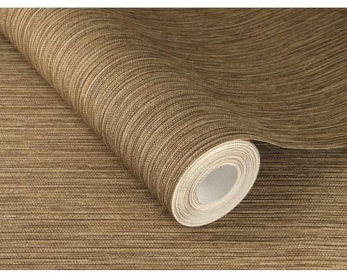 Rouleau de papier peint avec structure textile horizontale