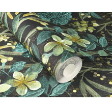 Papier peint intissé 538243 Curiosity floral bleu