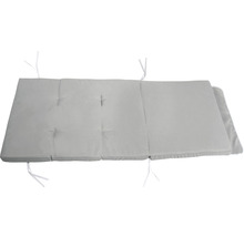 Coussin pour banc de jardin avec des attaches