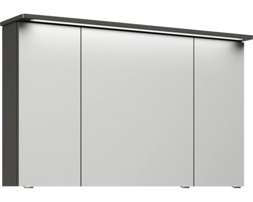 Spiegelschrank mit drei Türen und Beleuchtung