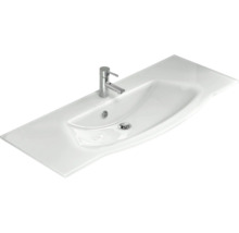 Badmöbelset 3-teilig Pelipal xpressline 4005 BxHxT 120 x 200 x 49,1 cm Frontfarbe grau hochglanz mit Waschtisch Glas weiß und Glaswaschtisch Waschtischunterschrank Spiegelschrank mit LED-Beleuchtung Griff chrom glanz 992.1200112 9921200112