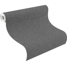 Rouleau de papier peint gris aspect pierre