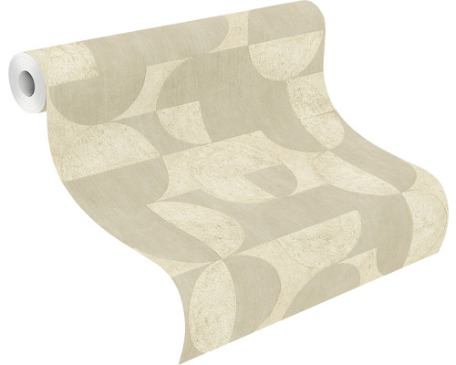 Rouleau de papier peint avec motif géométrique pour la décoration murale