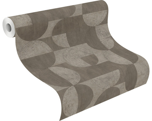 Tapetenrolle mit geometrischem Muster