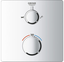 Robinet de baignoire avec thermostat GROHE Grohtherm chrome 24080000-thumb-4