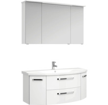 Badezimmer Waschtisch mit Unterschrank und Spiegelschrank
