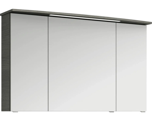 Spiegelschrank mit drei Türen und Beleuchtung