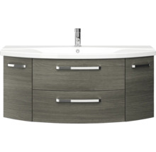 Waschtischunterschrank mit zwei Schubladen und Waschbecken