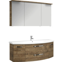 Badmöbelset mit Waschbecken und Spiegelschrank