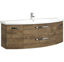 Waschtischunterschrank mit Waschbecken und Armatur