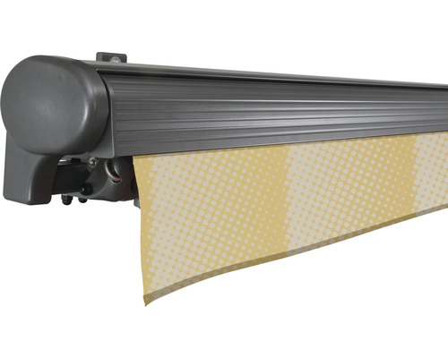 Markise mit Punktmuster