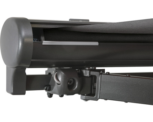 Detailansicht Markise mit Gelenkarm