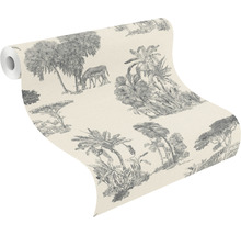 Papier peint intissé 555028 Lirico naturel animaux s