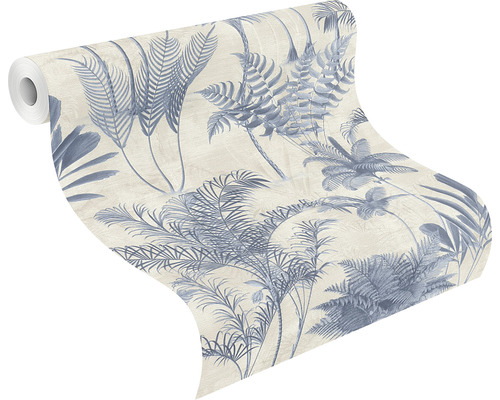 Tapetenrolle mit Pflanzenmuster