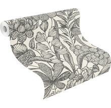 Papier peint intissé 555325 Lirico floral naturel