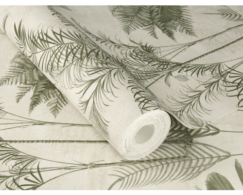 Rouleau de papier peint à motif de palmier