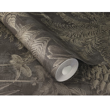 Papier peint intissé 555165 Lirico feuilles or
