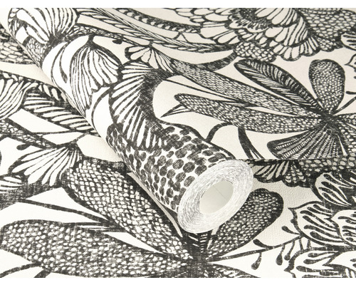 Rolle Tapete mit floralem Muster