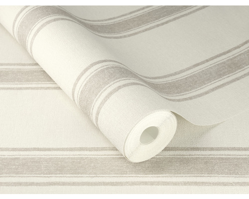 Rouleau de papier peint avec des rayures horizontales